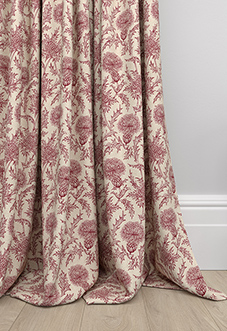 Carlina, Garnet - Made to Measure Curtains